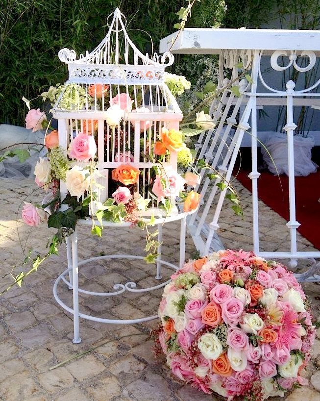 Vintage wedding flowers